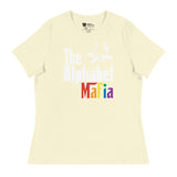 Alphabet Mafia (Women's Relaxed T-Shirt)-Women's T-Shirts-Swish Embassy