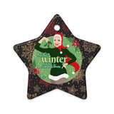 Another Winter In A Summer Town (Ceramic Ornament)-Ceramic Ornament-Swish Embassy