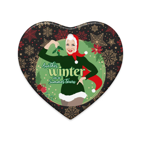 Another Winter In A Summer Town (Ceramic Ornament)-Ceramic Ornament-Swish Embassy
