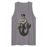Art Deco Merman (Tank Top)-Tank Top-Swish Embassy