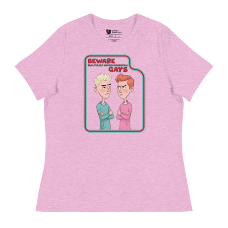 Beware the Gays (Women's Relaxed T-Shirt)-Women's T-Shirts-Swish Embassy