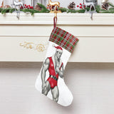 Big Present (Sequin Christmas Stocking)-Christmas Stockings-Swish Embassy