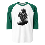 Bikini Cowboy (Raglan) - White/Kelly