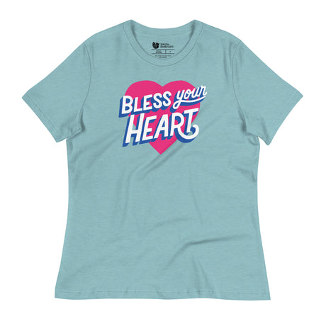 Bless Your Heart (Women's Relaxed T-Shirt)-Women's T-Shirts-Swish Embassy