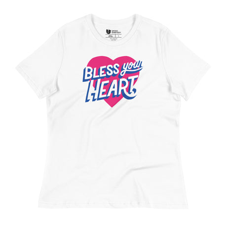 Bless Your Heart (Women's Relaxed T-Shirt)-Women's T-Shirts-Swish Embassy