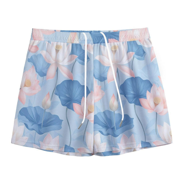 Blue Lotus (Shorts)-Shorts-Swish Embassy