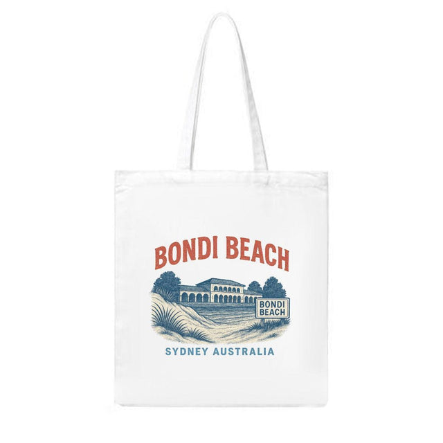 Bondi Beach (Canvas Bag)-Canvas Bag-Swish Embassy