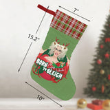 Born to Sleigh (Sequin Christmas Stocking)-Christmas Stockings-Swish Embassy