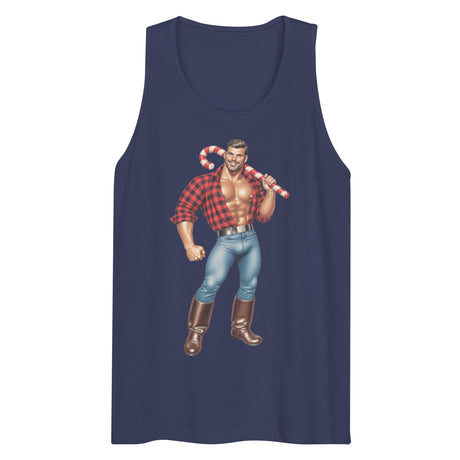 Candy Man (Tank top)-Christmas Tank Tops-Swish Embassy