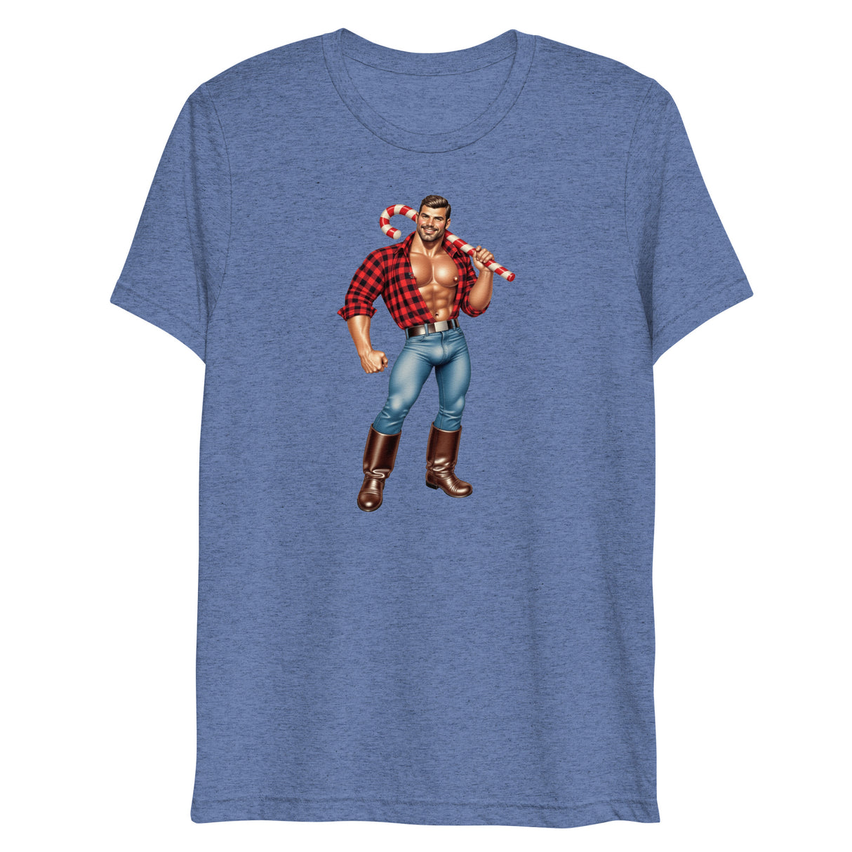 Candy Man (Triblend)-Christmas Triblends-Swish Embassy