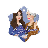 Cerulean (Ceramic ornament)-Ceramic Ornament-Swish Embassy