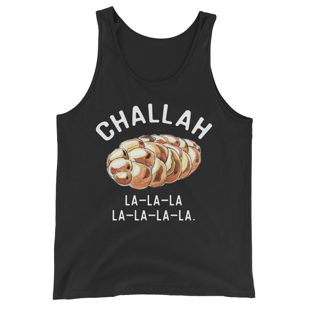 Challah Holidays (Tank Top)-Christmas Tank Tops-Swish Embassy