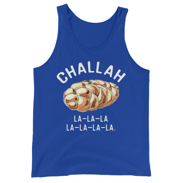 Challah Holidays (Tank Top)-Christmas Tank Tops-Swish Embassy