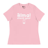 Check Your Battery (Women's Relaxed T-Shirt)-Women's T-Shirts-Swish Embassy