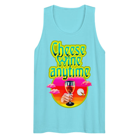 Cheese and Wine (Tank Top)-Tank Top-Swish Embassy