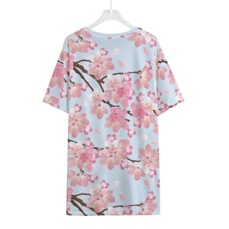 Cherry Blossom (Allover T-Shirt)-Allover T-Shirt-Swish Embassy