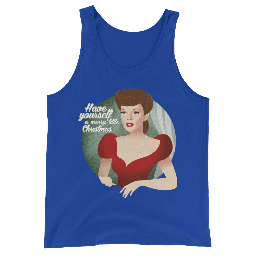 Christmas Garland (Tank Top)-Christmas Tank Tops-Swish Embassy