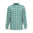 Circles (Cotton Long Sleeve Shirt)-Cotton Long Sleeve Button Shirt-Swish Embassy