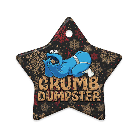 Crumb Dumpster (Ceramic ornament)-Ceramic Ornament-Swish Embassy