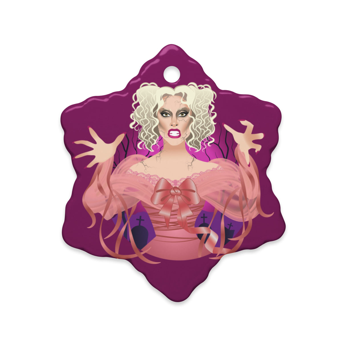 Dead Dance (Ceramic ornament)-Ceramic Ornament-Swish Embassy