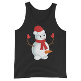 Do You Wanna Build A Snowman (Tank Top)-Christmas Tank Tops-Swish Embassy