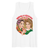 Drink Your Eggnog Shelby (Tank Top)-Christmas Tank Tops-Swish Embassy