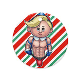 Elfin Good Time (Ceramic Ornament)-Ceramic Ornament-Swish Embassy