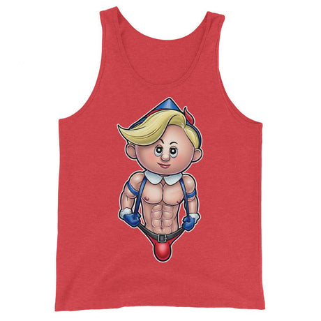 Elfin Good Time (Tank Top)-Christmas Tank Tops-Swish Embassy