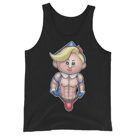 Elfin Good Time (Tank Top)-Christmas Tank Tops-Swish Embassy