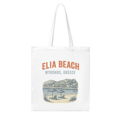 Elia Beach (Canvas Bag)-Canvas Bag-Swish Embassy