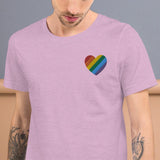 Embroidered Pride Heart-Embroidered T-Shirts-Swish Embassy