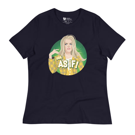 Ew, As If! (Women's Relaxed T-Shirt)-Women's T-Shirts-Swish Embassy