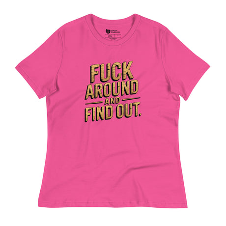 FAFO (Women's Relaxed T-Shirt)-Women's T-Shirts-Swish Embassy