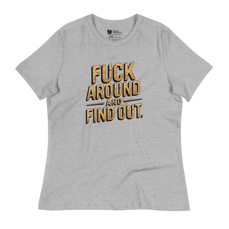 FAFO (Women's Relaxed T-Shirt)-Women's T-Shirts-Swish Embassy