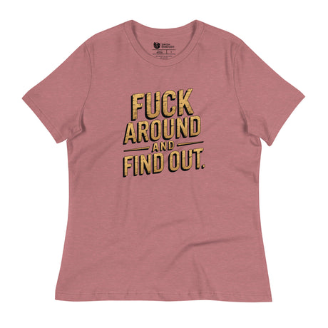 FAFO (Women's Relaxed T-Shirt)-Women's T-Shirts-Swish Embassy