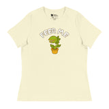 Feed Me (Women's Relaxed T-Shirt)-Women's T-Shirts-Swish Embassy