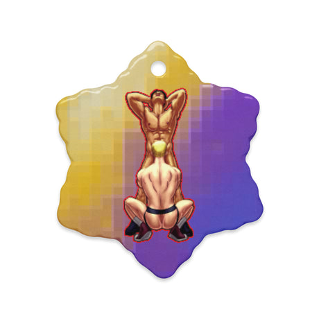 Finish Him (Ceramic ornament)-Ceramic Ornament-Swish Embassy