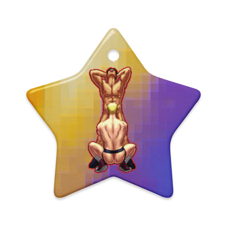 Finish Him (Ceramic ornament)-Ceramic Ornament-Swish Embassy