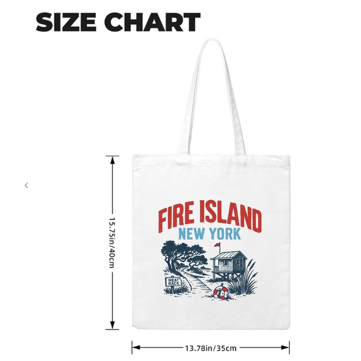 Fire Island (Canvas Bag)-Canvas Bag-Swish Embassy