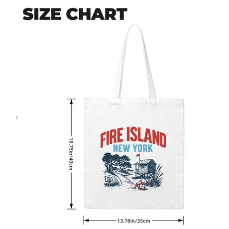 Fire Island (Canvas Bag)-Canvas Bag-Swish Embassy