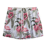Flamingo Eden (Shorts)-Shorts-Swish Embassy