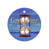 Gays of Our Lives (Ceramic ornament)-Ceramic Ornament-Swish Embassy