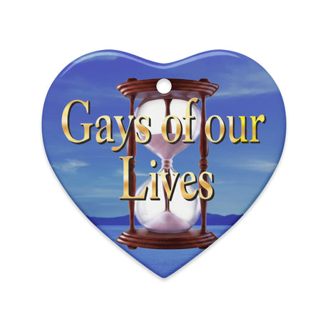 Gays of Our Lives (Ceramic ornament)-Ceramic Ornament-Swish Embassy