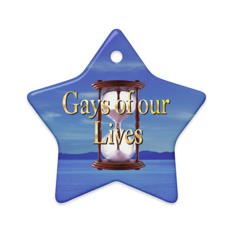 Gays of Our Lives (Ceramic ornament)-Ceramic Ornament-Swish Embassy