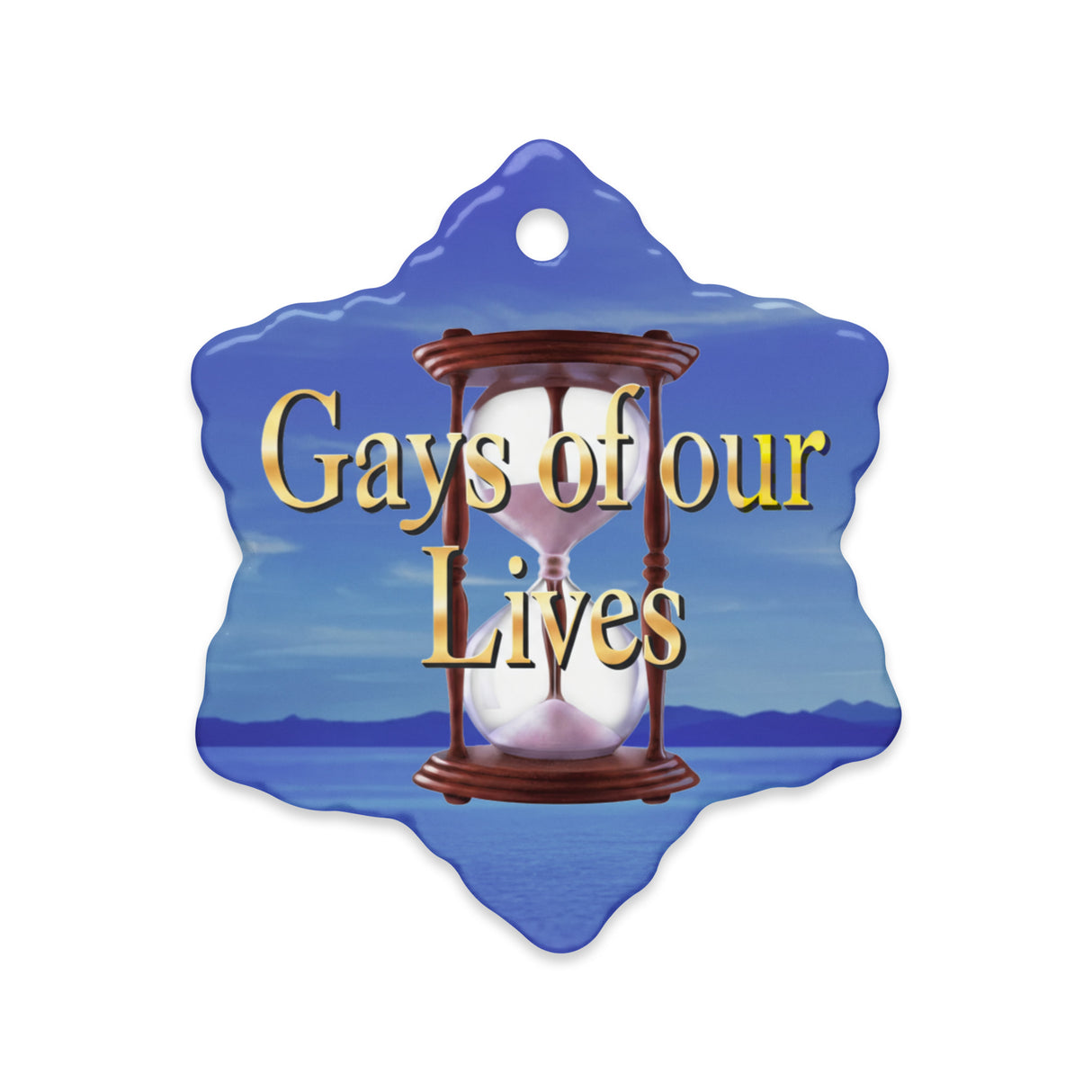 Gays of Our Lives (Ceramic ornament)-Ceramic Ornament-Swish Embassy