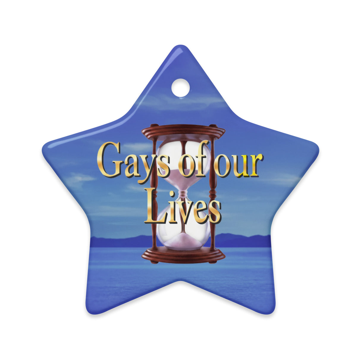 Gays of Our Lives (Ceramic ornament)-Ceramic Ornament-Swish Embassy
