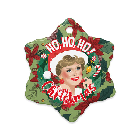 GG Ho Ho Ho (Ceramic Ornament)-Ceramic Ornament-Swish Embassy