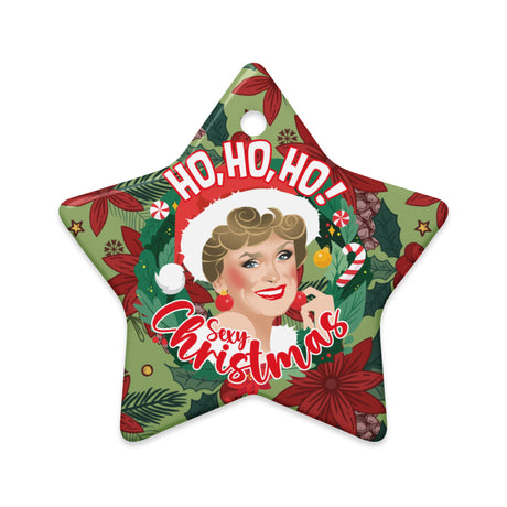 GG Ho Ho Ho (Ceramic Ornament)-Ceramic Ornament-Swish Embassy