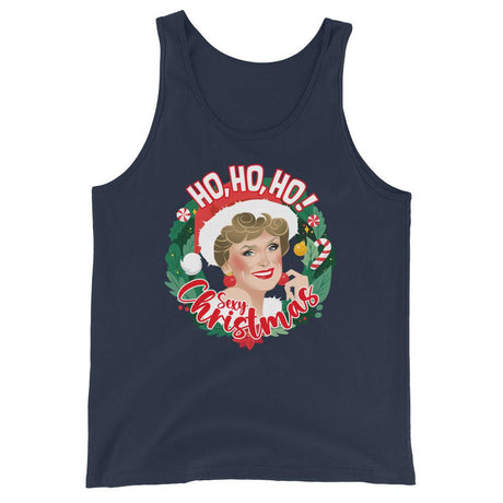 GG Ho Ho Ho Xmas (Tank Top)-Christmas Tank Tops-Swish Embassy