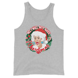 GG I Will Not Have A Merry XMas (Tank Top)-Christmas Tank Tops-Swish Embassy